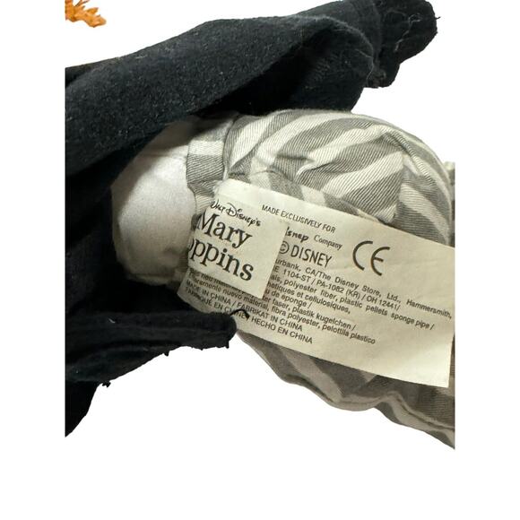 The Disney Store Mary Poppins Bert 8” Bean Bag Stuffed Plush Lot Of 2 - Picture 6 of 7